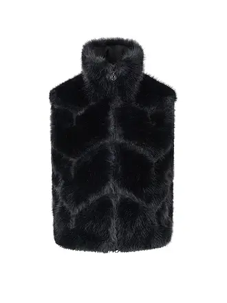 SPORTALM | Gilet da donna in finta pelliccia | schwarz